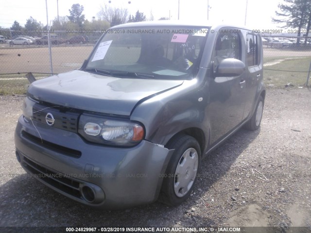 JN8AZ2KR9BT201533 - 2011 NISSAN CUBE S/SL/KROM GRAY photo 2