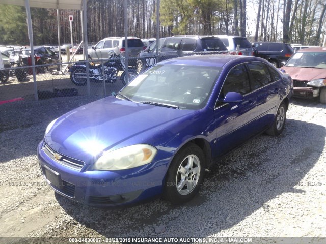 2G1WU581169308312 - 2006 CHEVROLET IMPALA LTZ PURPLE photo 2