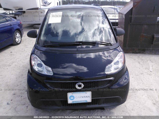 WMEEJ3BAXFK816416 - 2015 SMART FORTWO PURE/PASSION BLACK photo 6