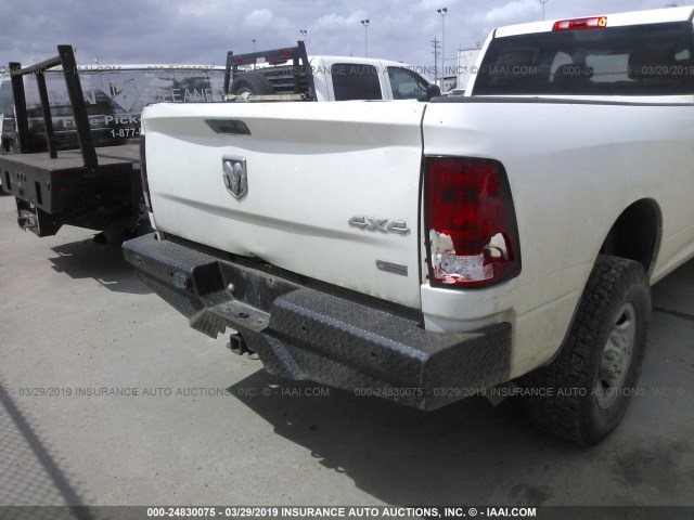 3C6UD5HL2CG163614 - 2012 DODGE RAM 2500 ST WHITE photo 6