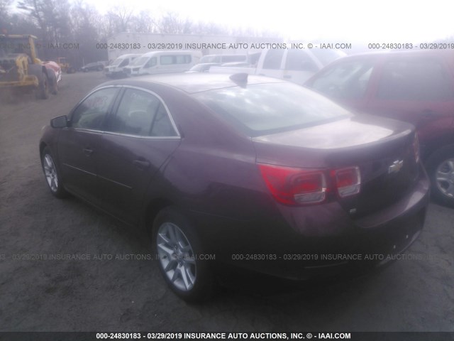1G11C5SL3FF115335 - 2015 CHEVROLET MALIBU 1LT წითელი ფოტო 3