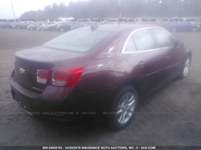 1G11C5SL3FF115335 - 2015 CHEVROLET MALIBU 1LT წითელი ფოტო 4