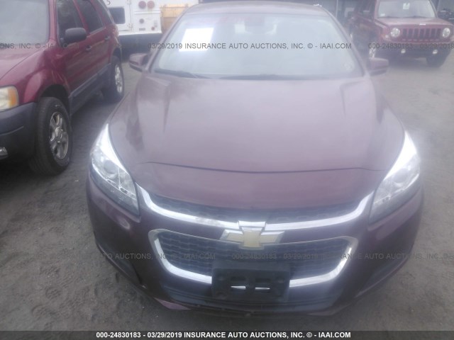 1G11C5SL3FF115335 - 2015 CHEVROLET MALIBU 1LT წითელი ფოტო 6