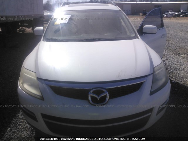 JM3TB38C970120095 - 2007 MAZDA CX-9 WHITE photo 6