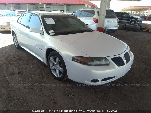 1G2HZ54Y85U102009 - 2005 PONTIAC BONNEVILLE GXP WHITE photo 1