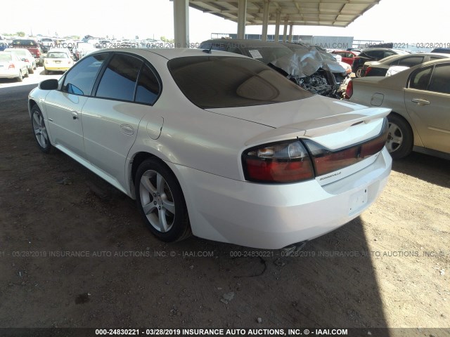 1G2HZ54Y85U102009 - 2005 PONTIAC BONNEVILLE GXP WHITE photo 3