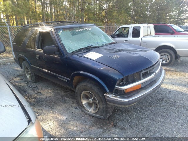 1GNCS18W51K184192 - 2001 CHEVROLET BLAZER BLUE photo 1