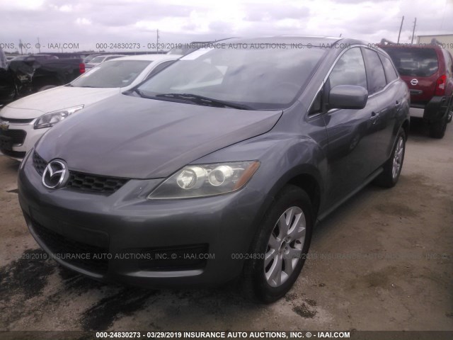 JM3ER29L370164011 - 2007 MAZDA CX-7 GRAY photo 2