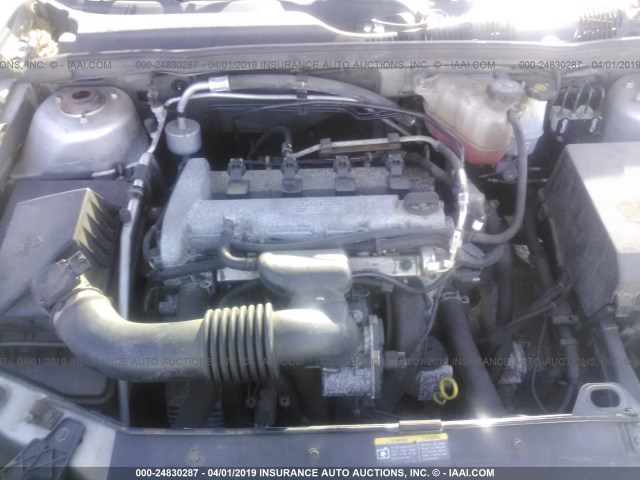 1G1ZS58F17F240200 - 2007 CHEVROLET MALIBU LS GRAY photo 10