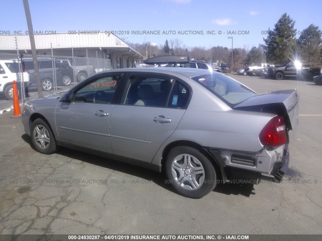 1G1ZS58F17F240200 - 2007 CHEVROLET MALIBU LS GRAY photo 3