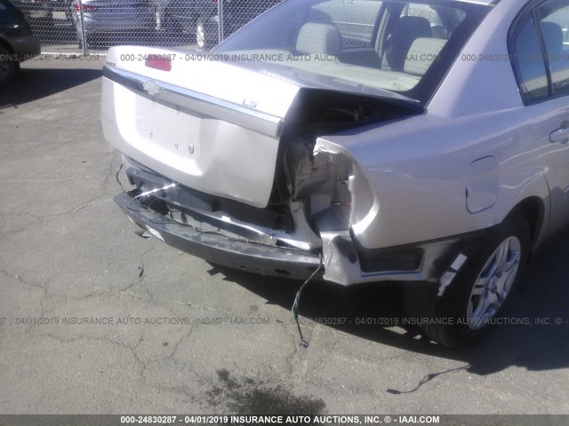 1G1ZS58F17F240200 - 2007 CHEVROLET MALIBU LS GRAY photo 6