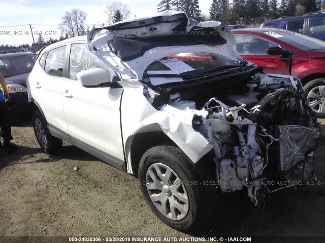 JN1BJ1CR1KW325801 - 2019 NISSAN ROGUE SPORT S/SV/SL WHITE photo 1