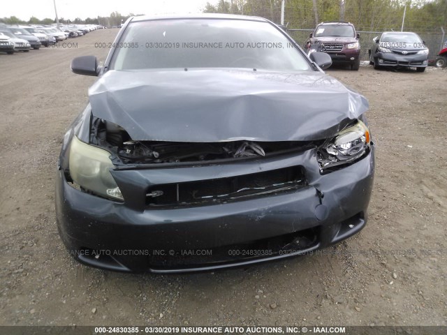 JTKDE177X70149353 - 2007 TOYOTA SCION TC 灰色 照片 6