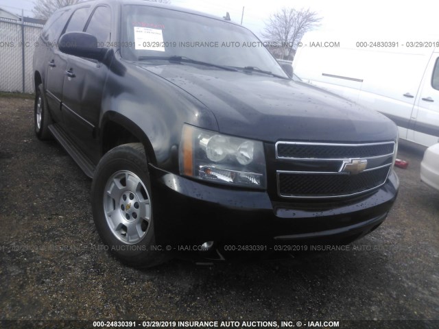 1GNFC26J39R294362 - 2009 CHEVROLET SUBURBAN C1500 LT BLACK photo 1