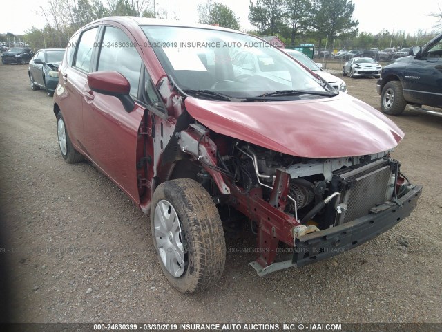 3N1CE2CP1FL403471 - 2015 NISSAN VERSA NOTE S/S PLUS/SV/SL/SR RED photo 1