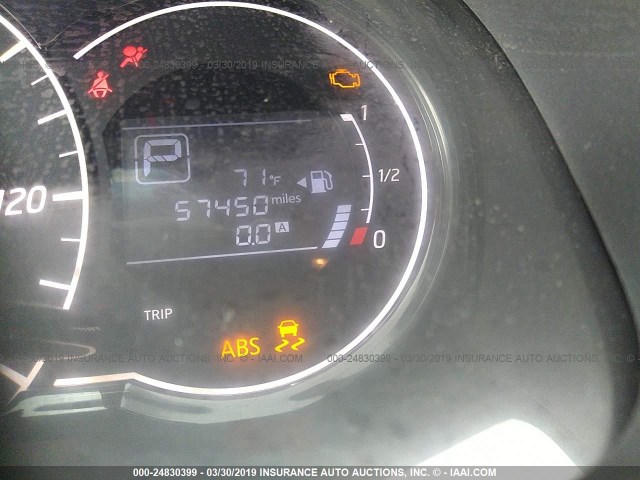 3N1CE2CP1FL403471 - 2015 NISSAN VERSA NOTE S/S PLUS/SV/SL/SR RED photo 7