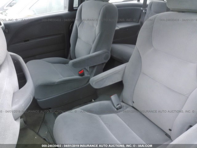 5FNRL38297B126133 - 2007 HONDA ODYSSEY LX GRAY photo 8