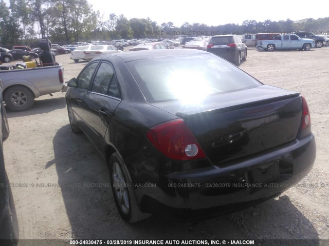 1G2ZG58N174209495 - 2007 PONTIAC G6 SE BLACK photo 3