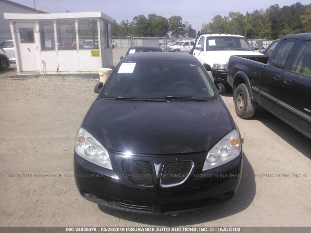 1G2ZG58N174209495 - 2007 PONTIAC G6 SE BLACK photo 6