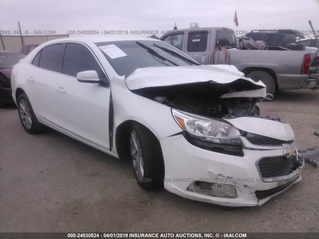 1G11E5SL2EF132054 - 2014 CHEVROLET MALIBU 2LT WHITE photo 1