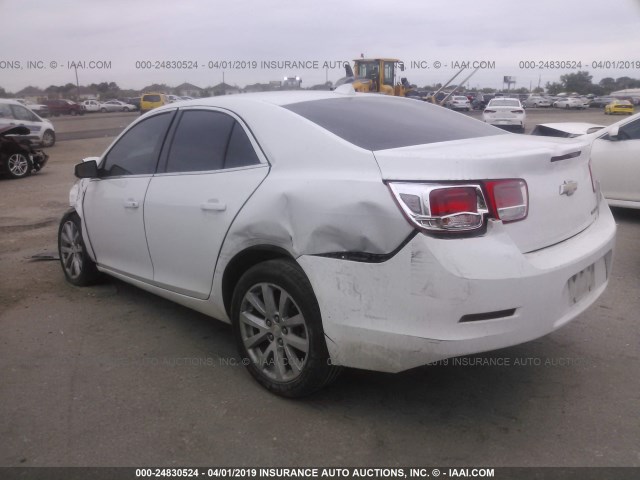 1G11E5SL2EF132054 - 2014 CHEVROLET MALIBU 2LT WHITE photo 3