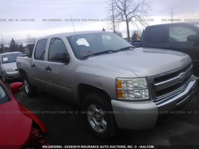 3GCEK23M49G144802 - 2009 CHEVROLET SILVERADO K1500 LT Champagne photo 1