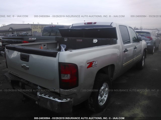 3GCEK23M49G144802 - 2009 CHEVROLET SILVERADO K1500 LT Champagne photo 4