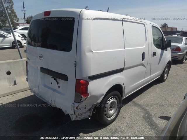 3N6CM0KN8HK713045 - 2017 NISSAN NV200 2.5S/2.5SV WHITE photo 4