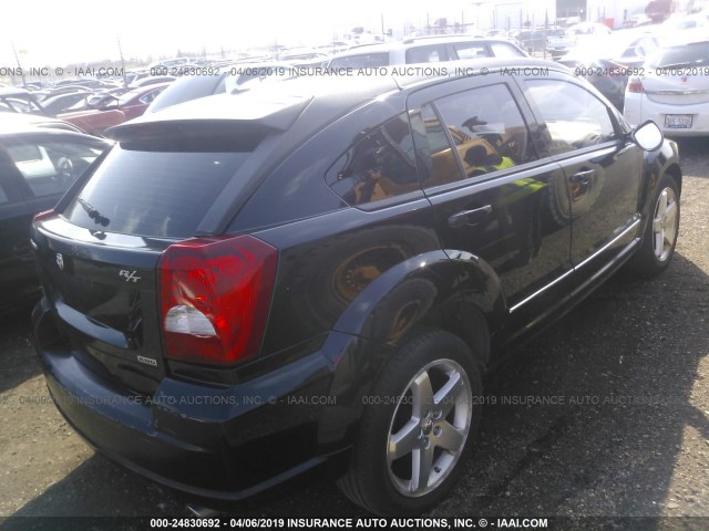 1B3HE78K48D709751 - 2008 DODGE CALIBER R/T BLACK photo 4