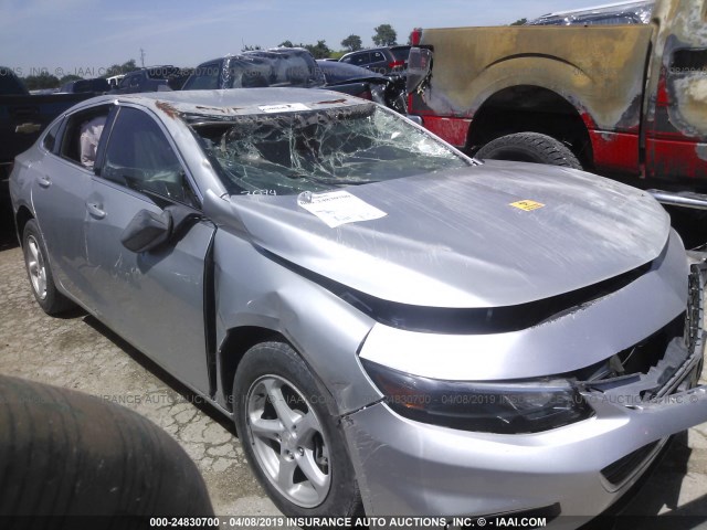 1G1ZB5ST4GF196000 - 2016 CHEVROLET MALIBU LS SILVER photo 1
