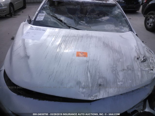 1G1ZB5ST4GF196000 - 2016 CHEVROLET MALIBU LS SILVER photo 10