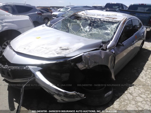 1G1ZB5ST4GF196000 - 2016 CHEVROLET MALIBU LS SILVER photo 2