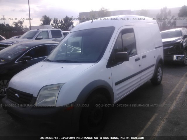 NM0LS7AN8AT024893 - 2010 FORD TRANSIT CONNECT XL WHITE photo 2