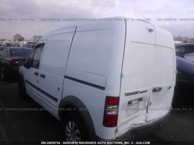 NM0LS7AN8AT024893 - 2010 FORD TRANSIT CONNECT XL WHITE photo 3