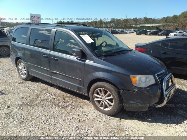 2A8HR54P48R646617 - 2008 CHRYSLER TOWN & COUNTRY TOURING BLUE photo 1