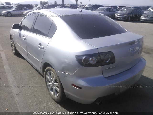 JM1BK324X71605670 - 2007 MAZDA 3 S SILVER photo 3