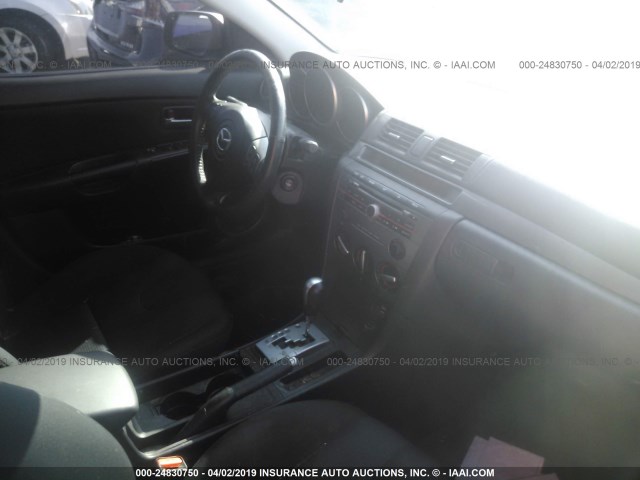 JM1BK324X71605670 - 2007 MAZDA 3 S SILVER photo 5