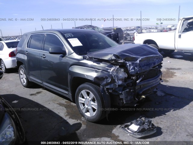 2GKALMEK5D6210821 - 2013 GMC TERRAIN SLE GRAY photo 1