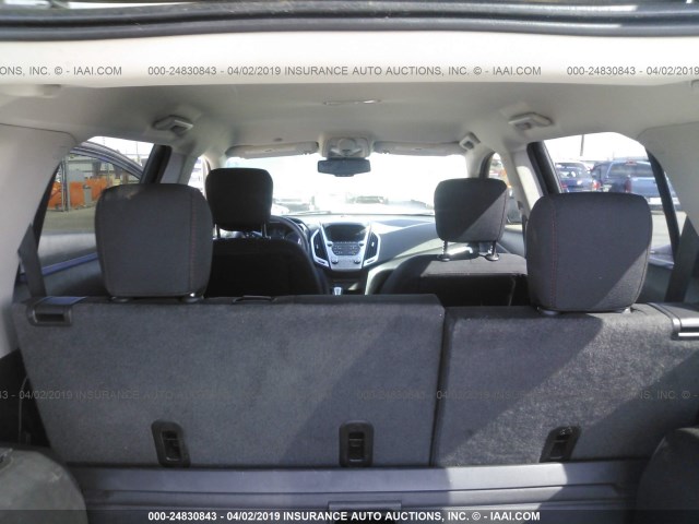 2GKALMEK5D6210821 - 2013 GMC TERRAIN SLE GRAY photo 8