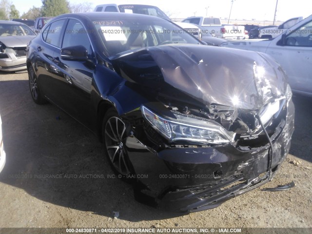 19UUB2F56FA016931 - 2015 ACURA TLX TECH ყავისფერი ფოტო 1