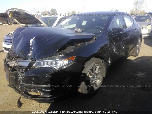 19UUB2F56FA016931 - 2015 ACURA TLX TECH ყავისფერი ფოტო 2