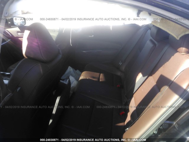 19UUB2F56FA016931 - 2015 ACURA TLX TECH ყავისფერი ფოტო 8