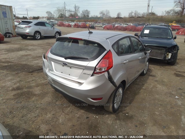 3FADP4TJ2GM169491 - 2016 FORD FIESTA S SILVER photo 4