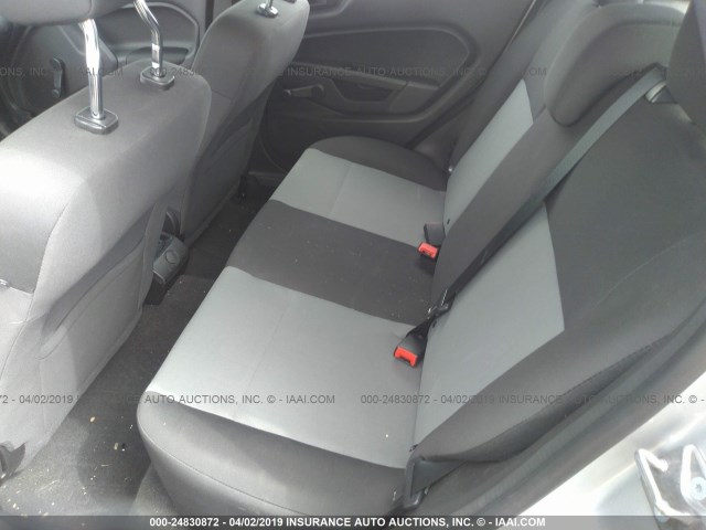 3FADP4TJ2GM169491 - 2016 FORD FIESTA S SILVER photo 8