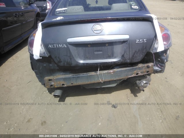 1N4AL21E37C198332 - 2007 NISSAN ALTIMA 2.5/2.5S GRAY photo 6