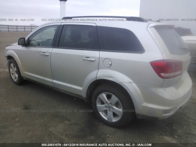 3C4PDCBB1CT353745 - 2012 DODGE JOURNEY SXT SILVER photo 3