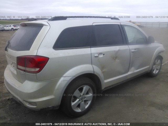 3C4PDCBB1CT353745 - 2012 DODGE JOURNEY SXT SILVER photo 4