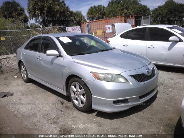 4T1BE46K68U254533 - 2008 TOYOTA CAMRY CE/LE/XLE/SE SILVER photo 1