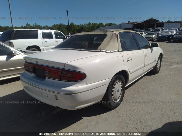 2G4WY55JX21220301 - 2002 BUICK CENTURY LIMITED WHITE photo 4