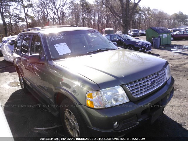 1FMZU75E32ZB36397 - 2002 FORD EXPLORER LIMITED GREEN photo 1